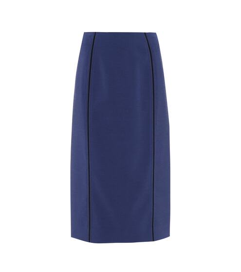 Piped pencil skirt | Fendi