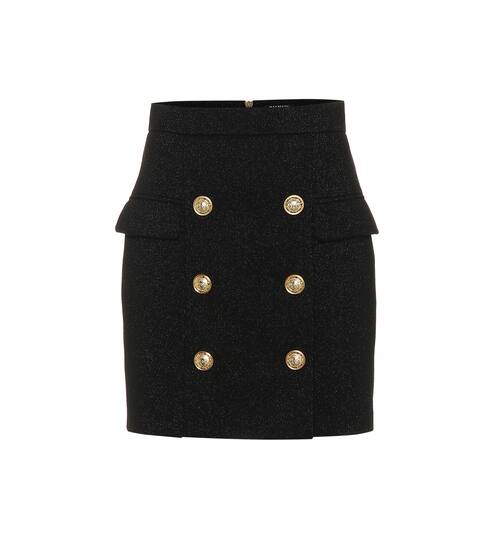Wool-blend miniskirt | Balmain
