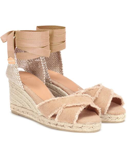 Bluma canvas wedge espadrilles | Castañer