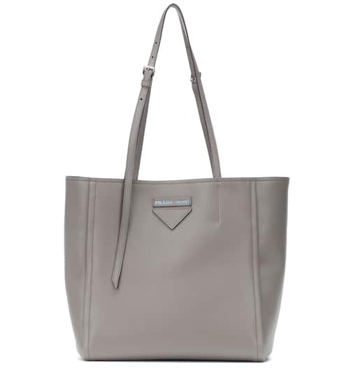 Prada Bags Women S Handbags Mytheresa Prada Concept Leather Tote