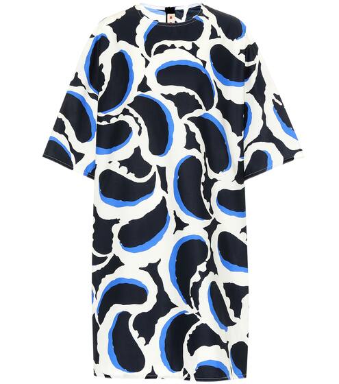 Printed cotton shirt dress | Marni