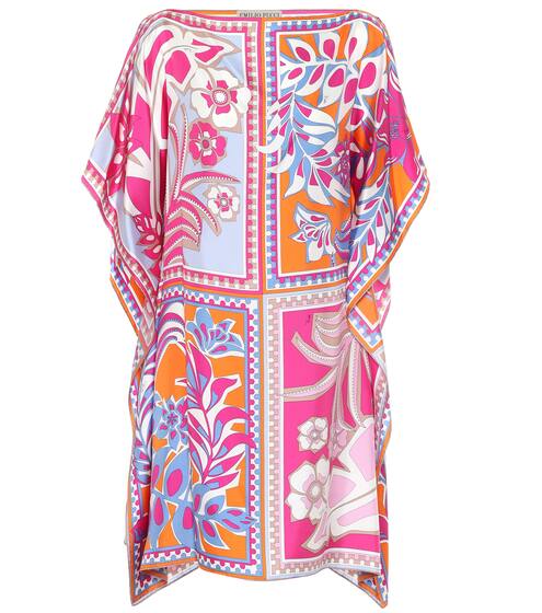 Printed silk kaftan | Emilio Pucci Beach