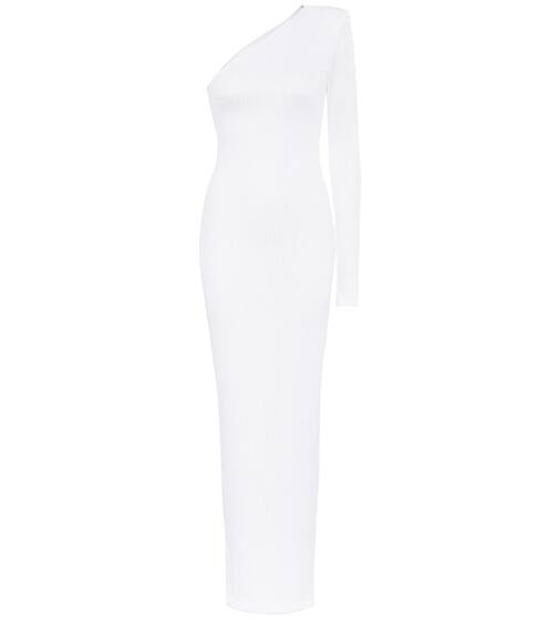 Exclusive to Mytheresa – Ribbed lamé gown | Alexandre Vauthier