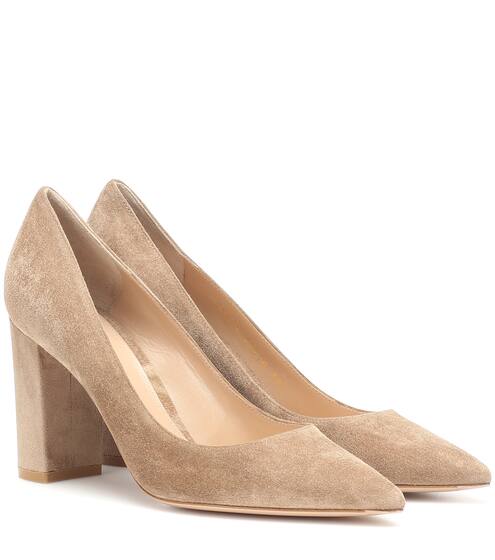 Pumps Piper 85 aus Veloursleder | Gianvito Rossi