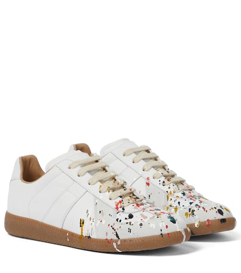 Replica leather sneakers | Maison Margiela
