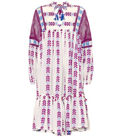 Abito in cotone con ricami | Dodo Bar Or