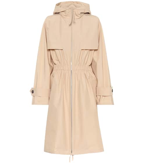 Tech poplin raincoat | Prada