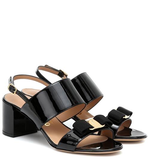 Sandalen Giulia aus Lackleder | Salvatore Ferragamo