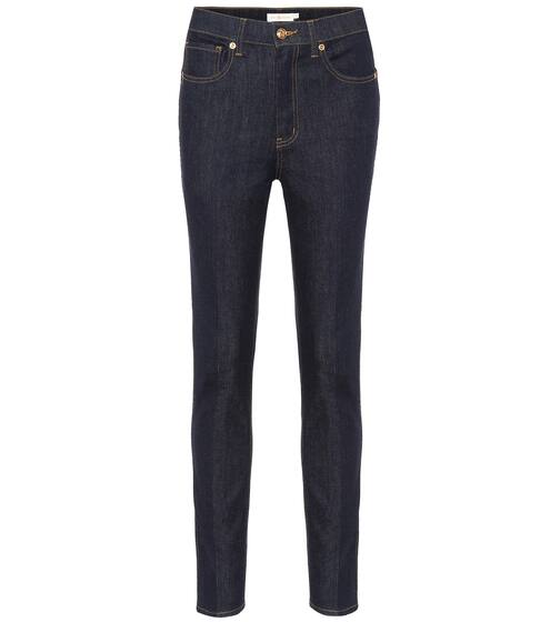 Mid-rise straight jeans | Tory Burch