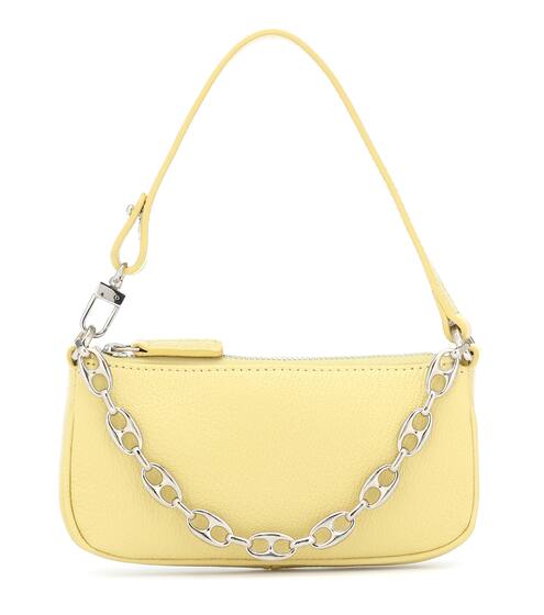 Rachel Mini leather shoulder bag | By Far