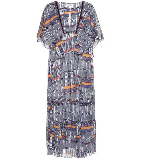 Kente Drape cotton dress | Lemlem