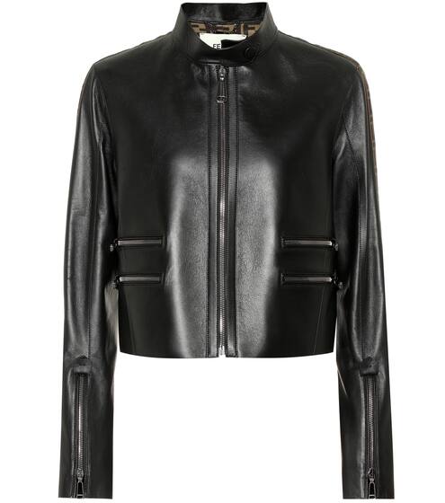 Leather jacket | Fendi