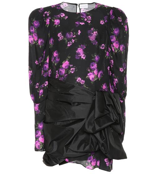 Matera floral silk minidress | Magda Butrym