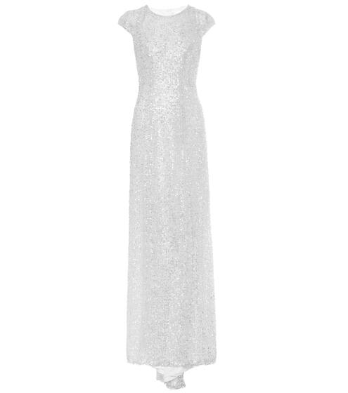 Estrella sequined bridal gown | Galvan