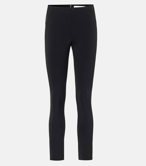 Suba stretch-crêpe skinny pants | Veronica Beard