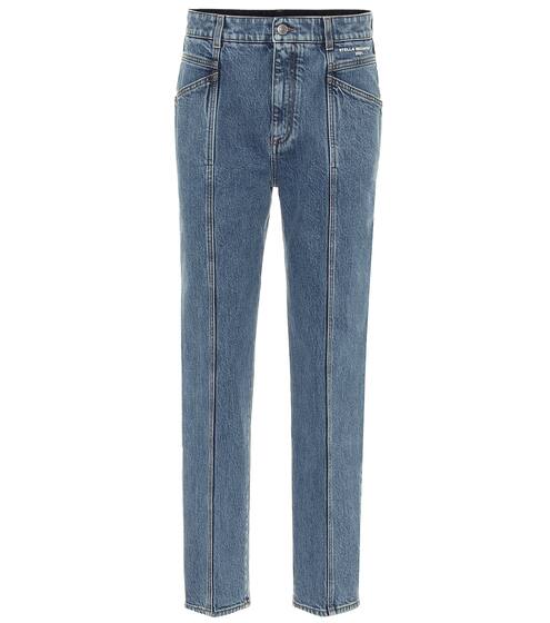 High-rise stretch-denim slim jeans | Stella McCartney