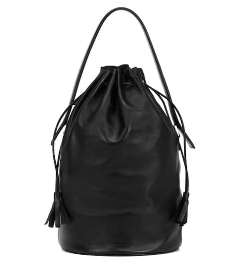 Leather shoulder bag | Jil Sander