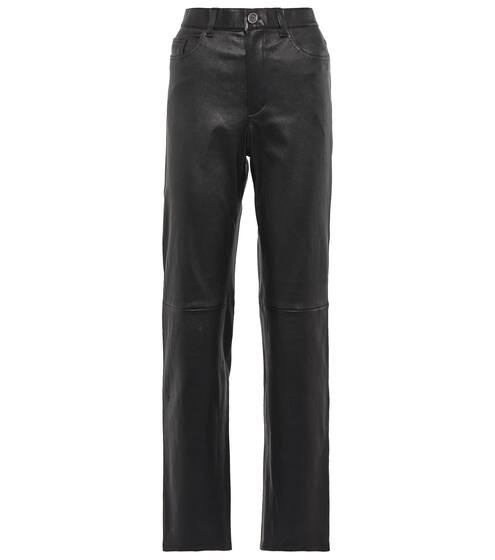 Designer Leather Pants | Mytheresa