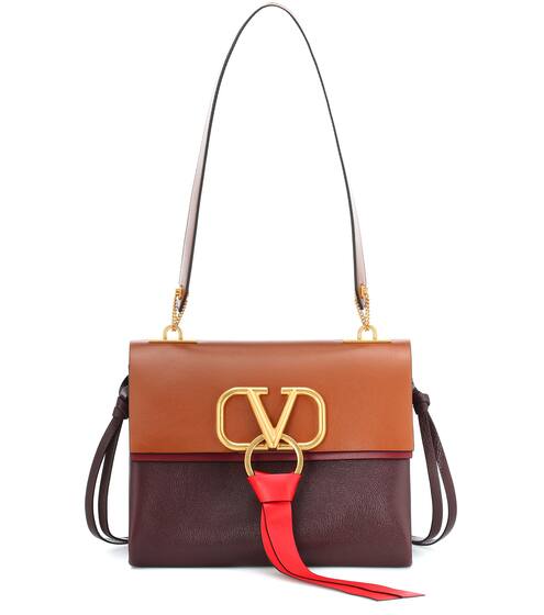 Valentino Garavani VRING Small leather shoulder bag | Valentino
