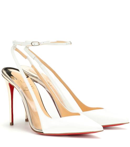 Damen Neuer Stil Christian Louboutin Pumps Wonder 100 aus Damen Neuer Stil Christian Louboutin Pumps Wonder 100 aus