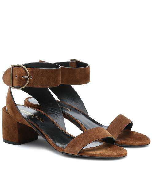 Charlie 55 suede sandals | Saint Laurent