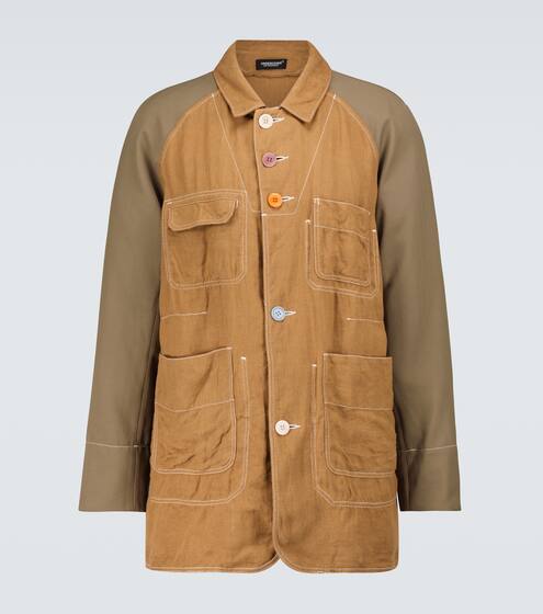 Linen raglan jacket | UNDERCOVER