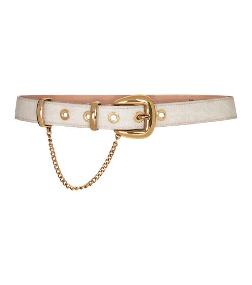 Embellished faux leather belt | Etro