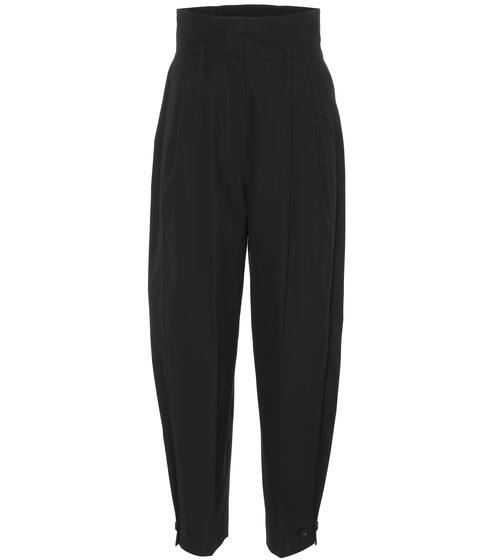 Cotton high-rise pants | Givenchy