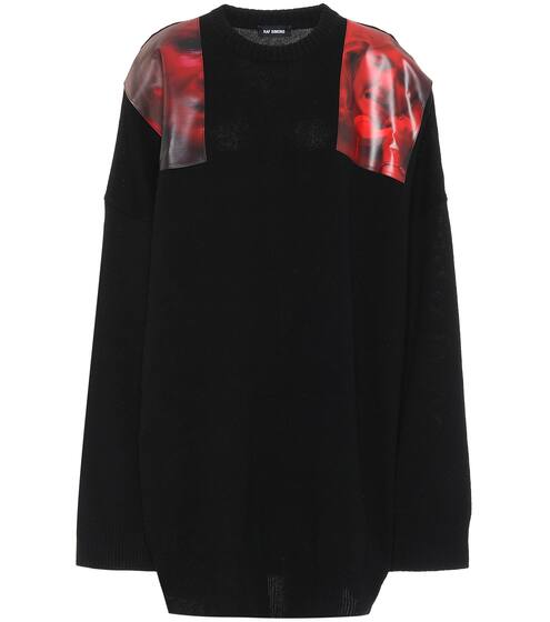 Printed wool sweater | Raf Simons