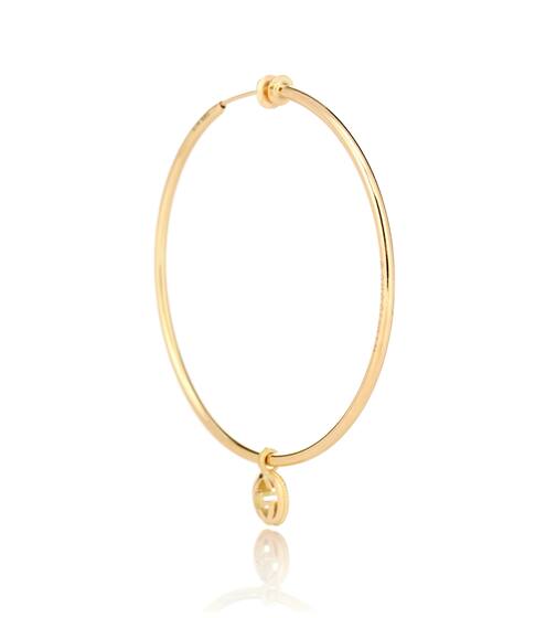 Einzelner Ohrring Double G aus 18kt Gelbgold | Gucci