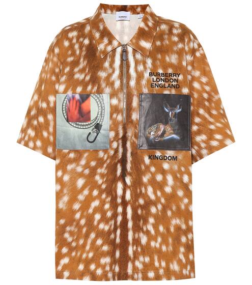 Printed cotton top | Burberry