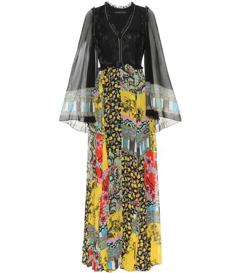 Printed silk maxi dress | Etro