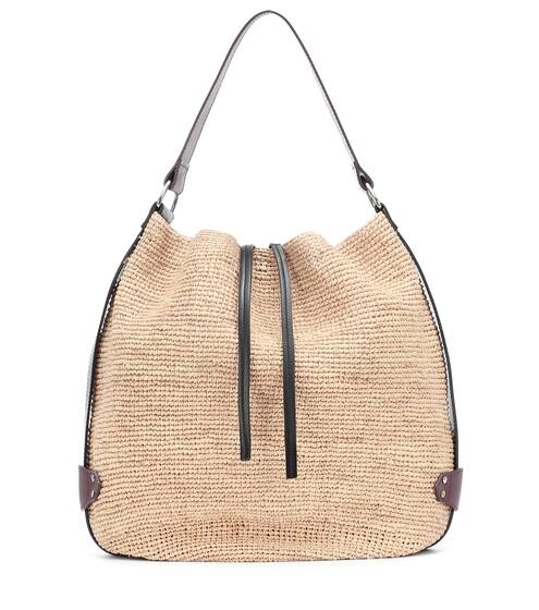 Schultertasche Bayia aus Raffiabast | Isabel Marant