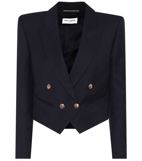 Wool-gabardine blazer | Saint Laurent