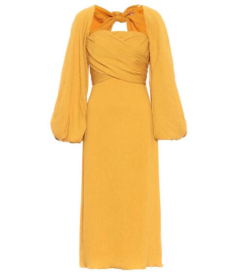 Abito midi Luna Miel in crêpe | Johanna Ortiz