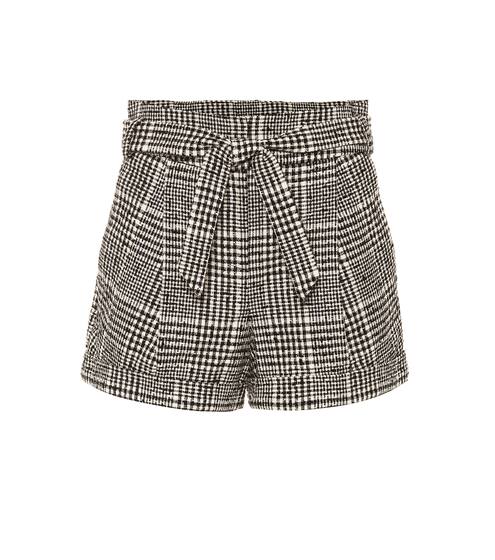 Michel belted tweed shorts | Veronica Beard