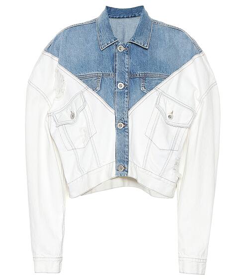 Cropped denim jacket | Unravel