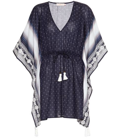 Ravena printed cotton-voile kaftan | Tory Burch