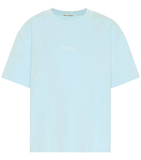 Reverse-logo cotton T-shirt | Acne Studios