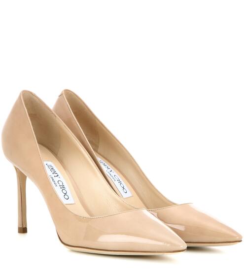 Romy 85 patent leather pumps | Jimmy Choo