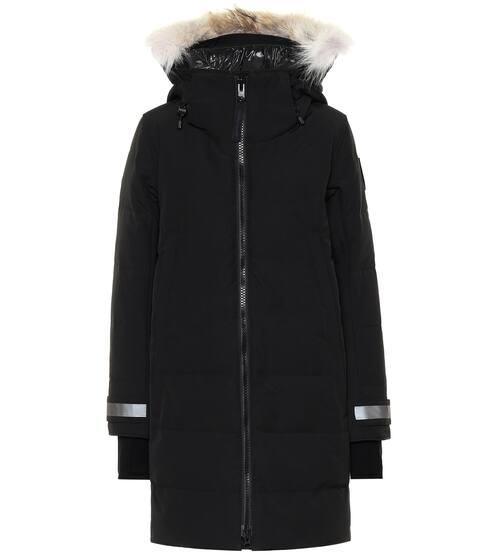 Black Label Kenton fur-trimmed parka | Canada Goose