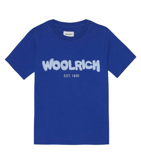 Logo cotton-jersey T-shirt | Woolrich Kids