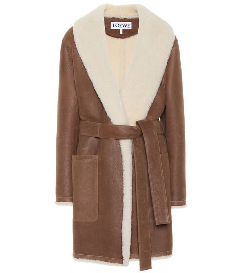 Shearling coat | Loewe