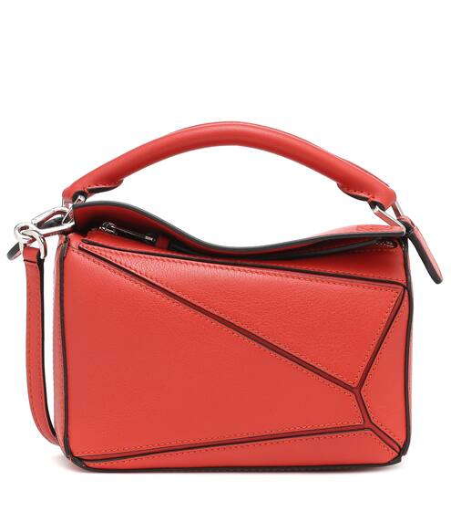 Puzzle Mini leather shoulder bag | Loewe