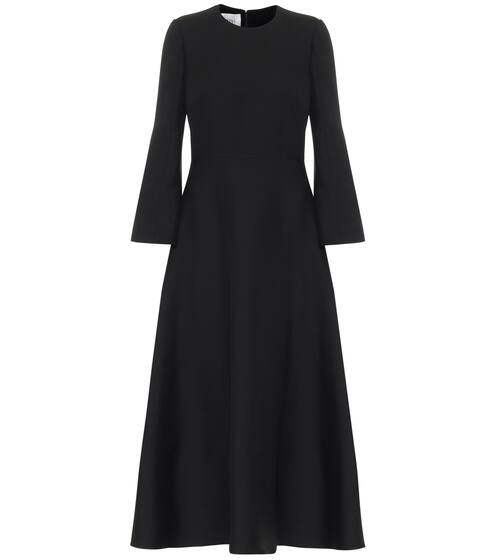 Wool and silk midi dress | Valentino