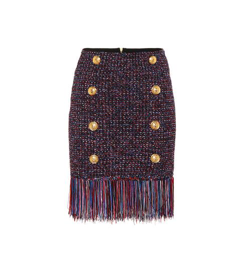 Tweed miniskirt | Balmain