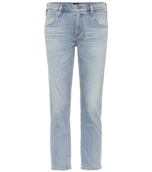 Elsa mid-rise cropped slim jeans | Citizens of Humanity
