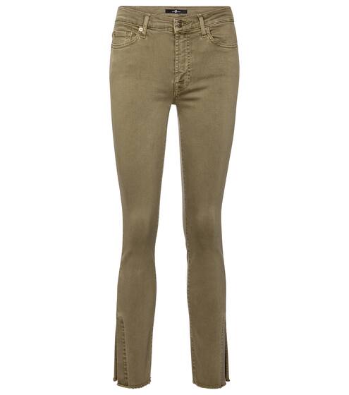 Jean skinny Ronnie Slim Illusion à taille mi-haute | 7 For All Mankind