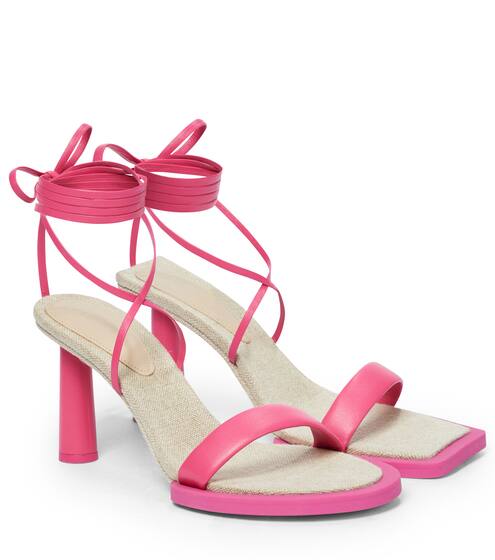 Exclusive to Mytheresa – Les Carré Rond sandals | Jacquemus