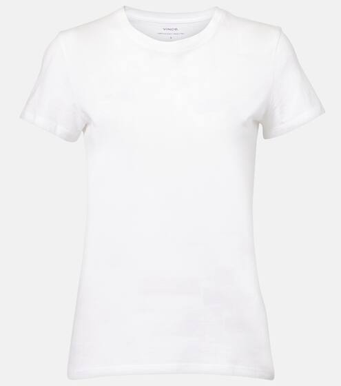 T-shirt in cotone bianco | Vince
